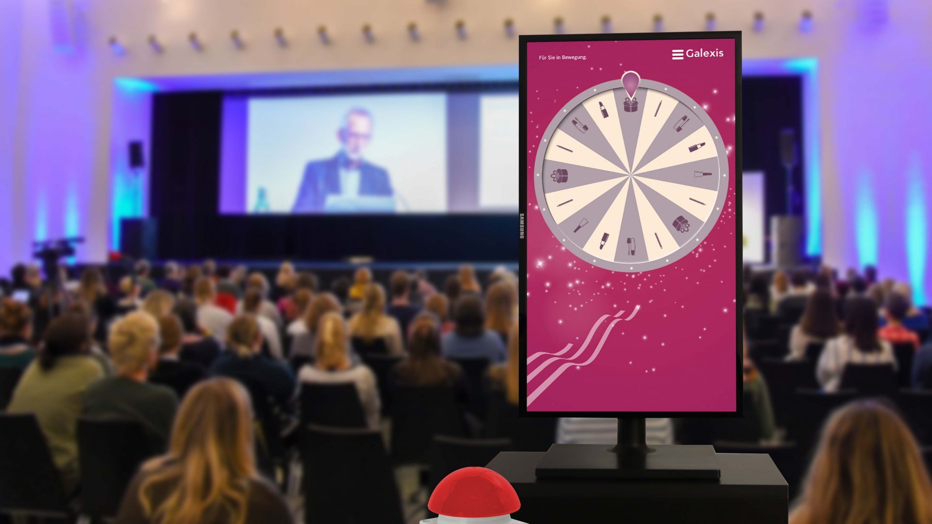 Digitales Glücksrad Fachkongress